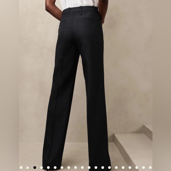 NWT | Banana Republic | LIDO STRAIGHT ITALIAN WOOL PANT - Picture 3 of 17